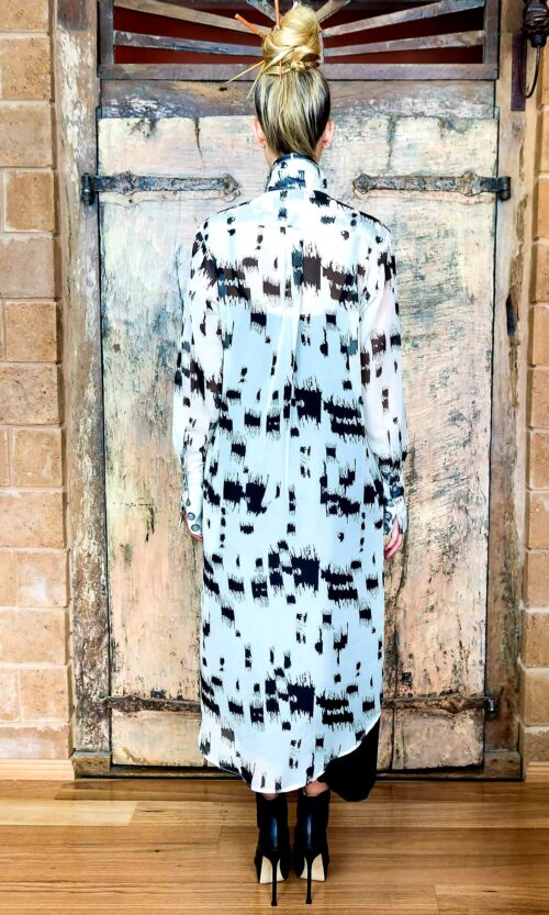 Tiffany Dress - Ivory Wall