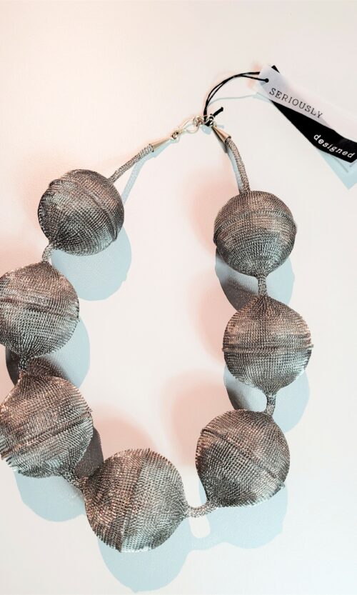 Spheres Necklace-Stainless