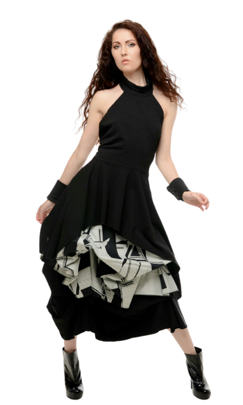 Andrina Skirt - Black/White